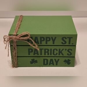 St. Patrick's Day Bookstack